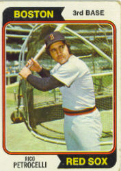 1974 Topps Baseball Cards      609     Rico Petrocelli